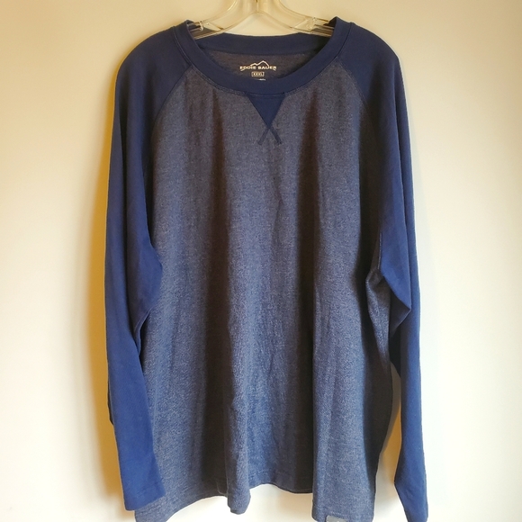 EDDIE BAUER MEN'S SWEATSHIRTS BLUE GRAY SIZE XXXL